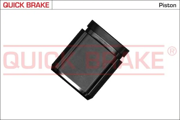 Piston, brake caliper
